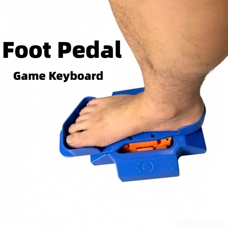 Usb Foot Pedal Gaming - Klawiatura nożna do gier, personalizowana, drukowana