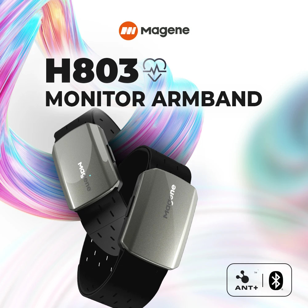 Monitor Stand - Monitor tętna Magene H803 na ramię,