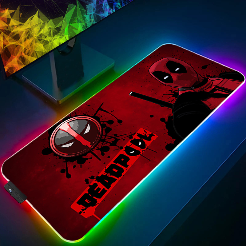 Pc Gaming Keyboards - Podkładka pod mysz LED Gaming z
