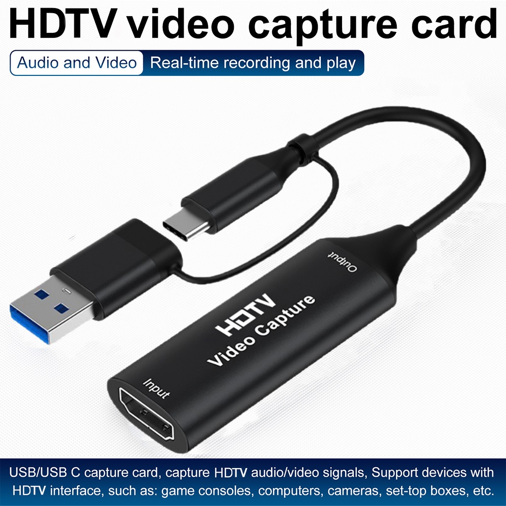 Capture Card Hdmi - Karta przechwytywania wideo 2 w 1