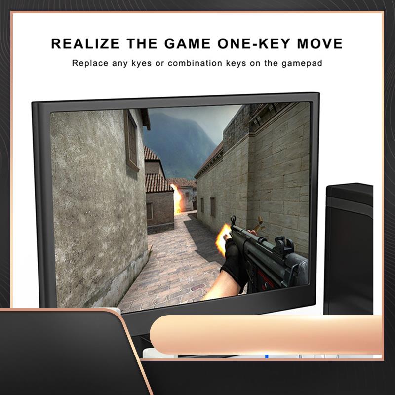 Usb Foot Pedal Gaming - Kontroler USB z potrójnym nożnym przełącznikiem,