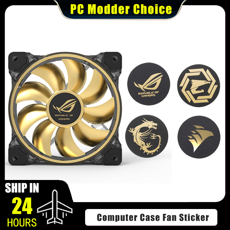 Pc Gaming Msi - Naklejka z logo wentylatora obudowy komputera,