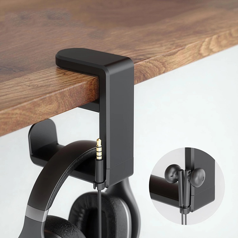 Headset Stand - Uniwersalny Stolik Biurkowy 360 ° Obrotowy
