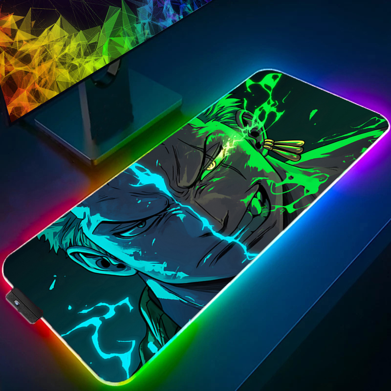 Rgb Mousepad - Podkładka pod mysz ONE PIECE Zoro