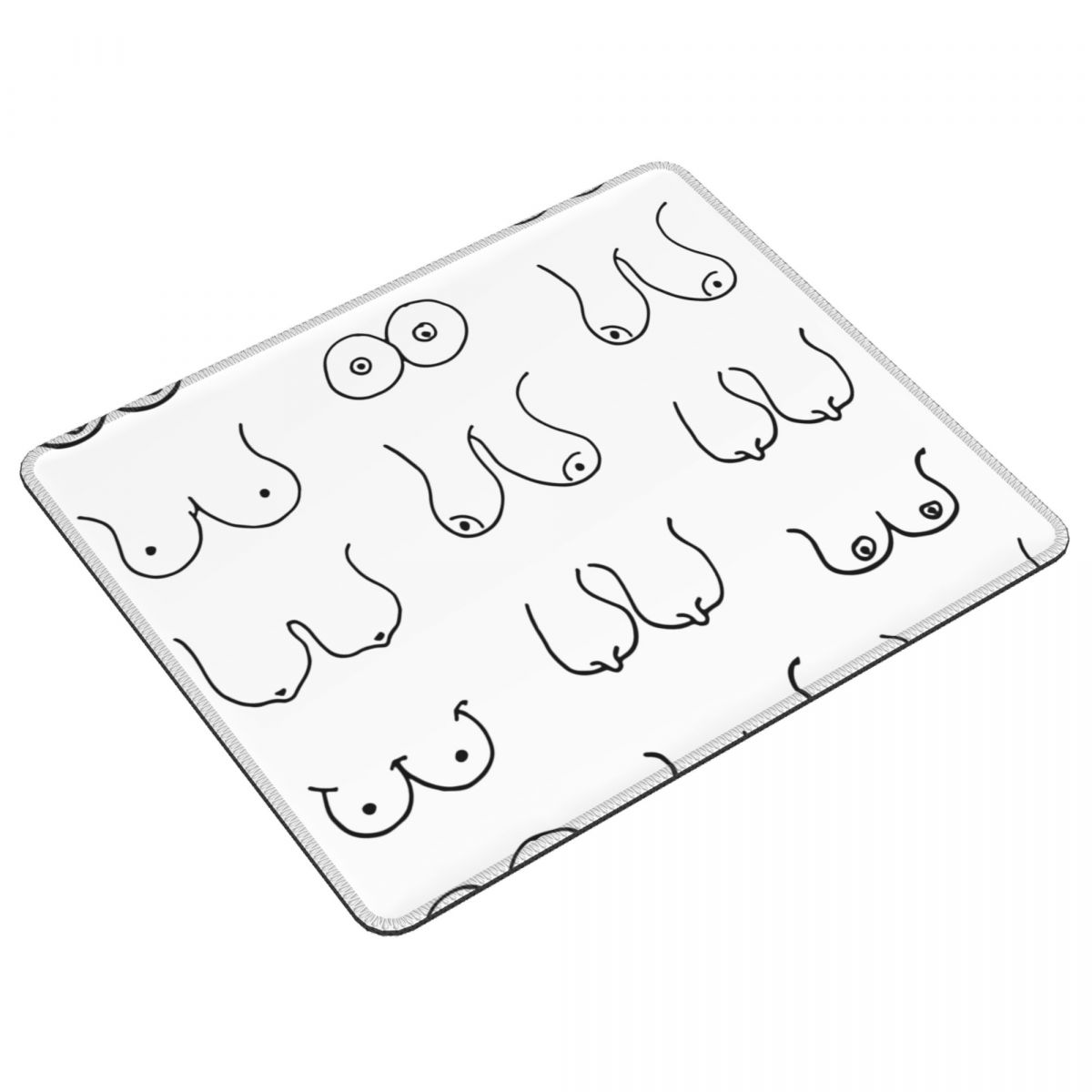 Pc Gaming Drawing - Podkładka pod mysz z czarno-białym rysunkiem