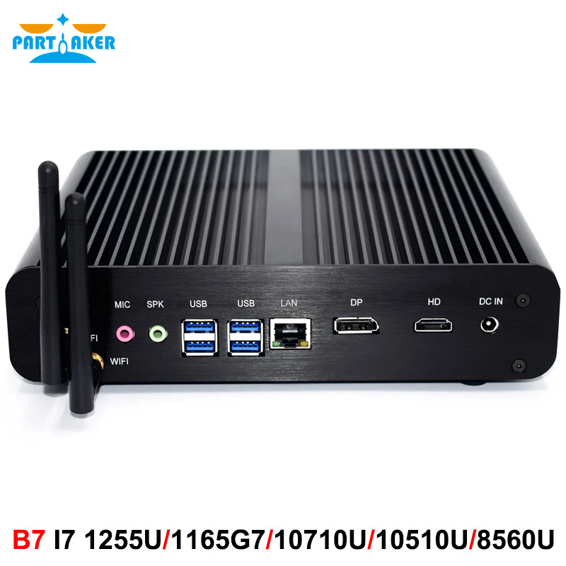 Pc Gaming Intel Core I7 - Bezgłośnikowy mini PC Partaker z procesorem