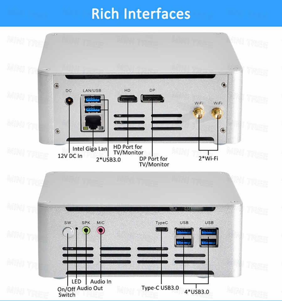 Pc Gaming Core I5 - Mini PC Win11 Cube 13. generacji
