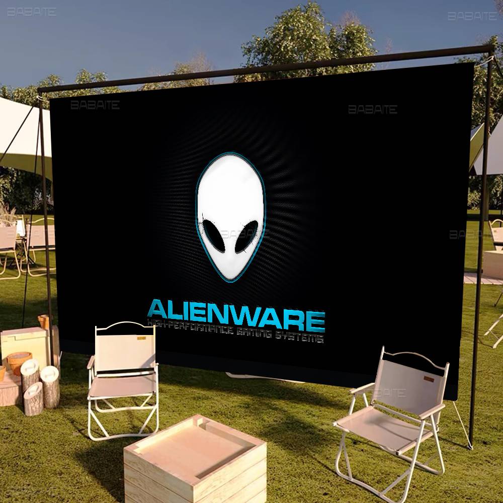 Pc Gaming Dell Alienware - Flaga wisząca z nadrukiem, poliestrowa, z