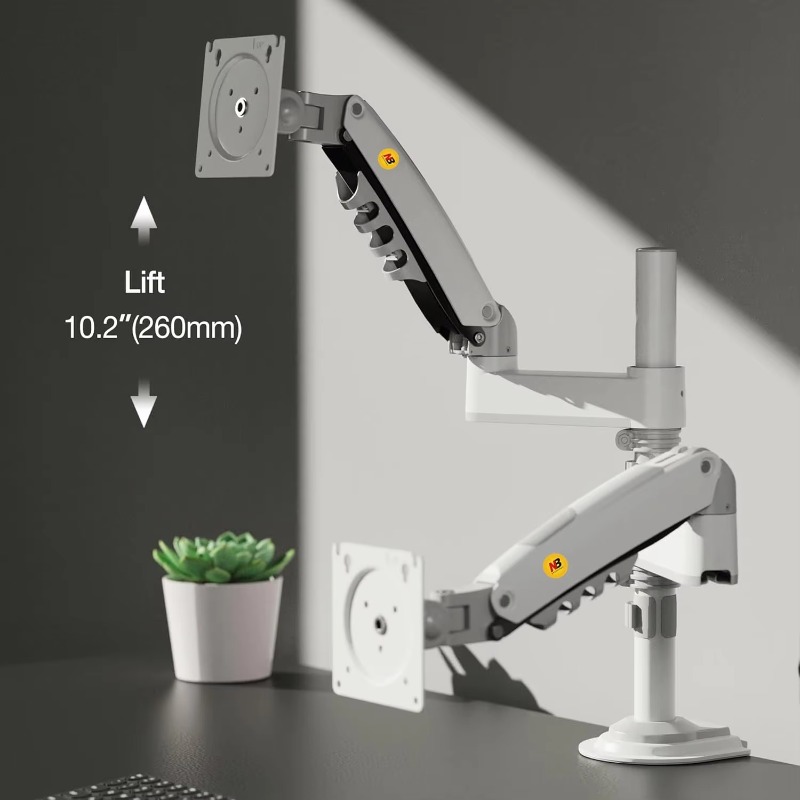 Monitor Stand - Podwójny uchwyt biurkowy na monitory, pełna