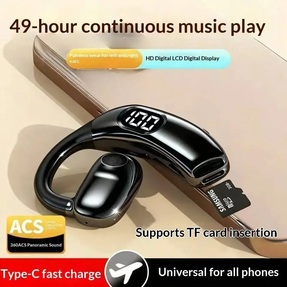 Headset Stand - Bezprzewodowe słuchawki Bluetooth z mikrofonem, obsługą