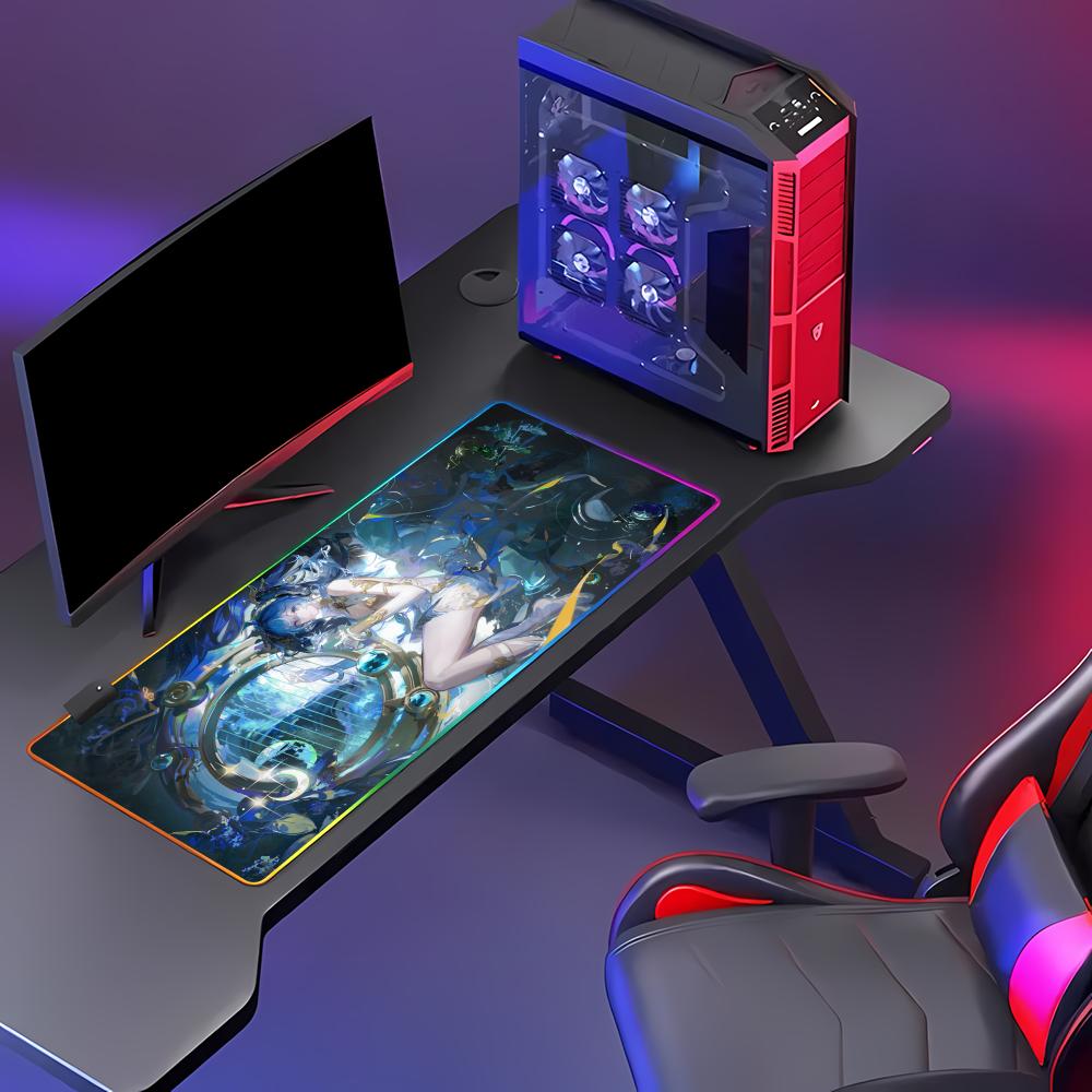 Podkładka pod mysz XXL Iuno RG – Rgb Mousepad recenzja i cena