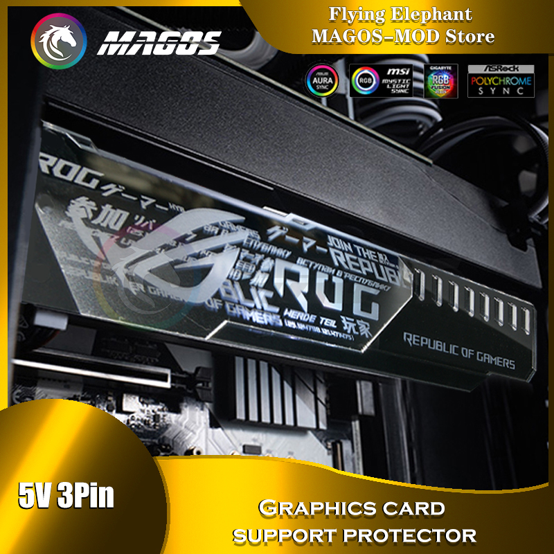 Uchwyt GPU ARGB Silver Mirror  – Pc Gaming Msi recenzja i cena