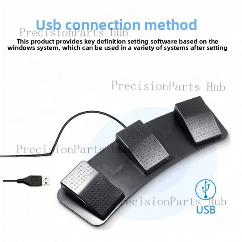 Programowalny przełącznik nożn – Usb Foot Pedal Gaming recenzja i cena