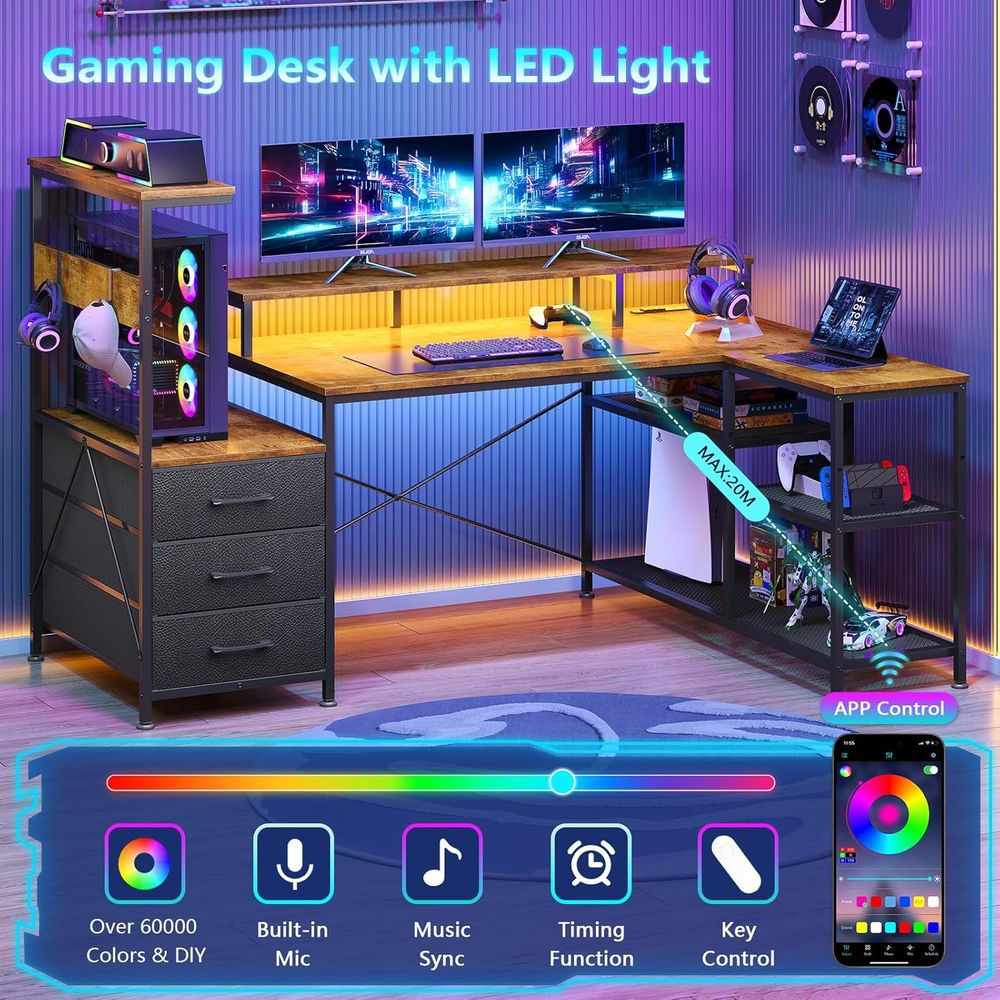 Biurko gamingowe w kształcie l – Monitor Stand recenzja i cena