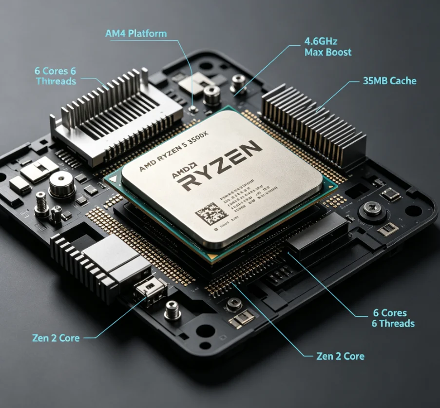 Procesor AMD Ryzen 5 3500X AM4 – Amd Cpu Ryzen 5 recenzja i cena