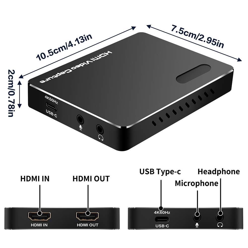 Karta przechwytująca wideo kom – Capture Card Hdmi recenzja i cena