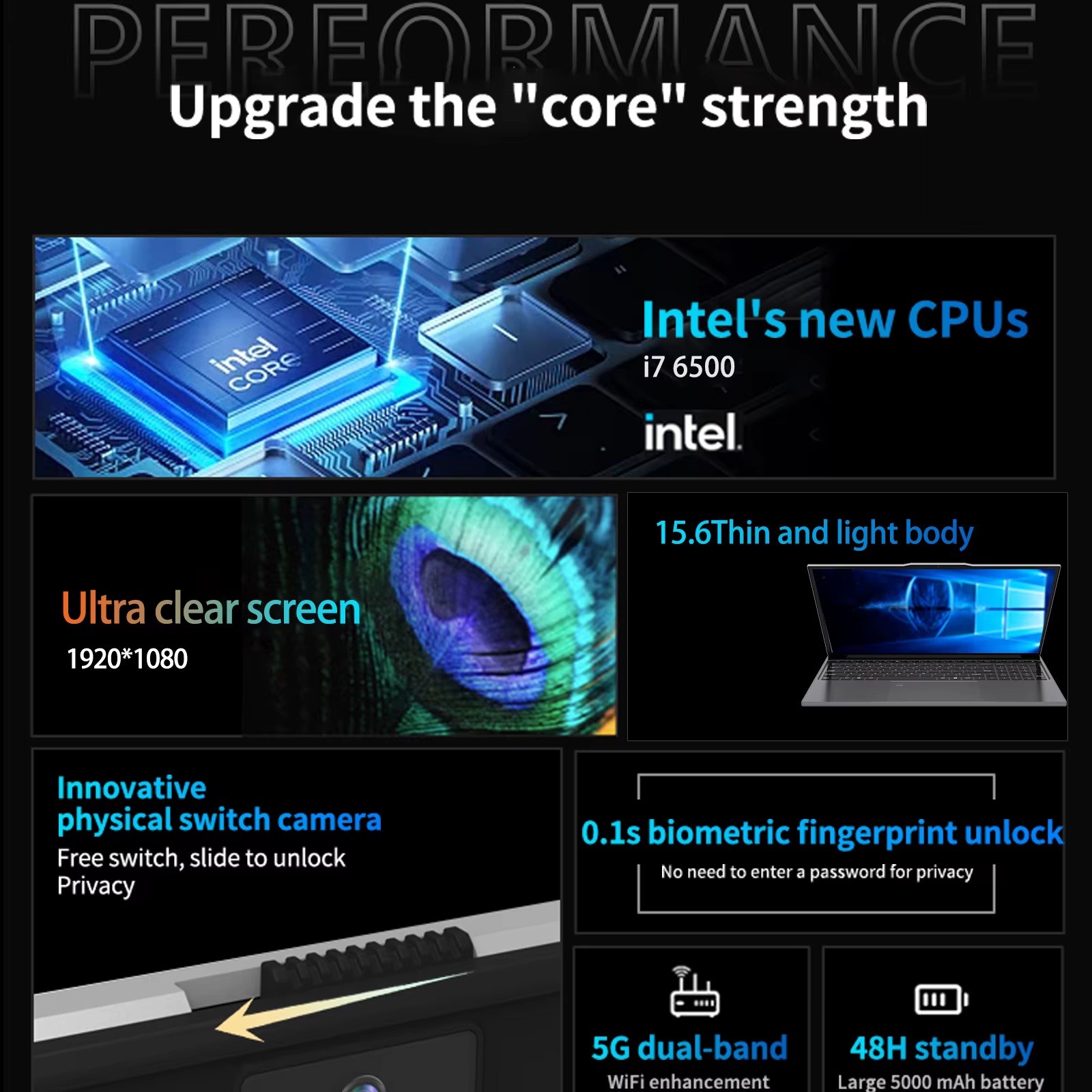 15,6-calowy ultracienki laptop – Pc Gaming Intel Core I7 recenzja i cena