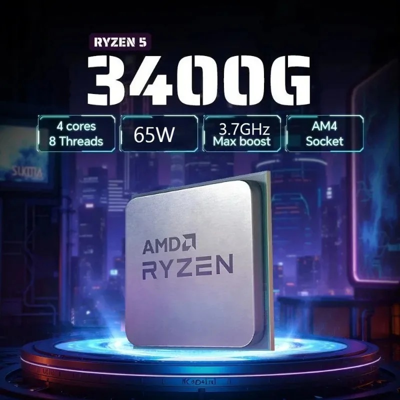 R5 3400G 100% Nowy Procesor AM – Amd Cpu Ryzen 5 recenzja i cena