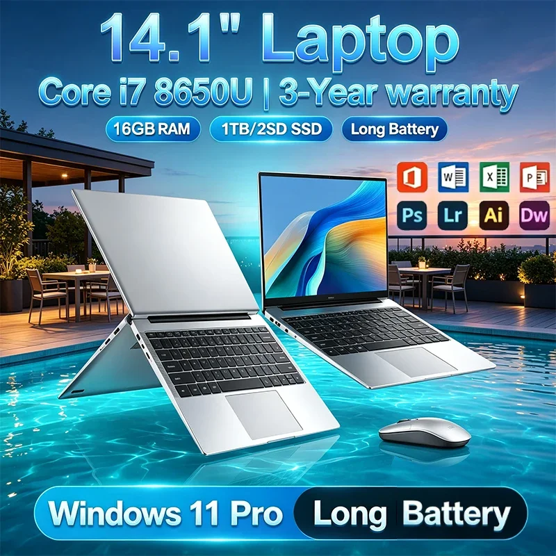 NOWY 14,1-calowy przenośny lap – Pc Gaming Intel Core I7 recenzja i cena