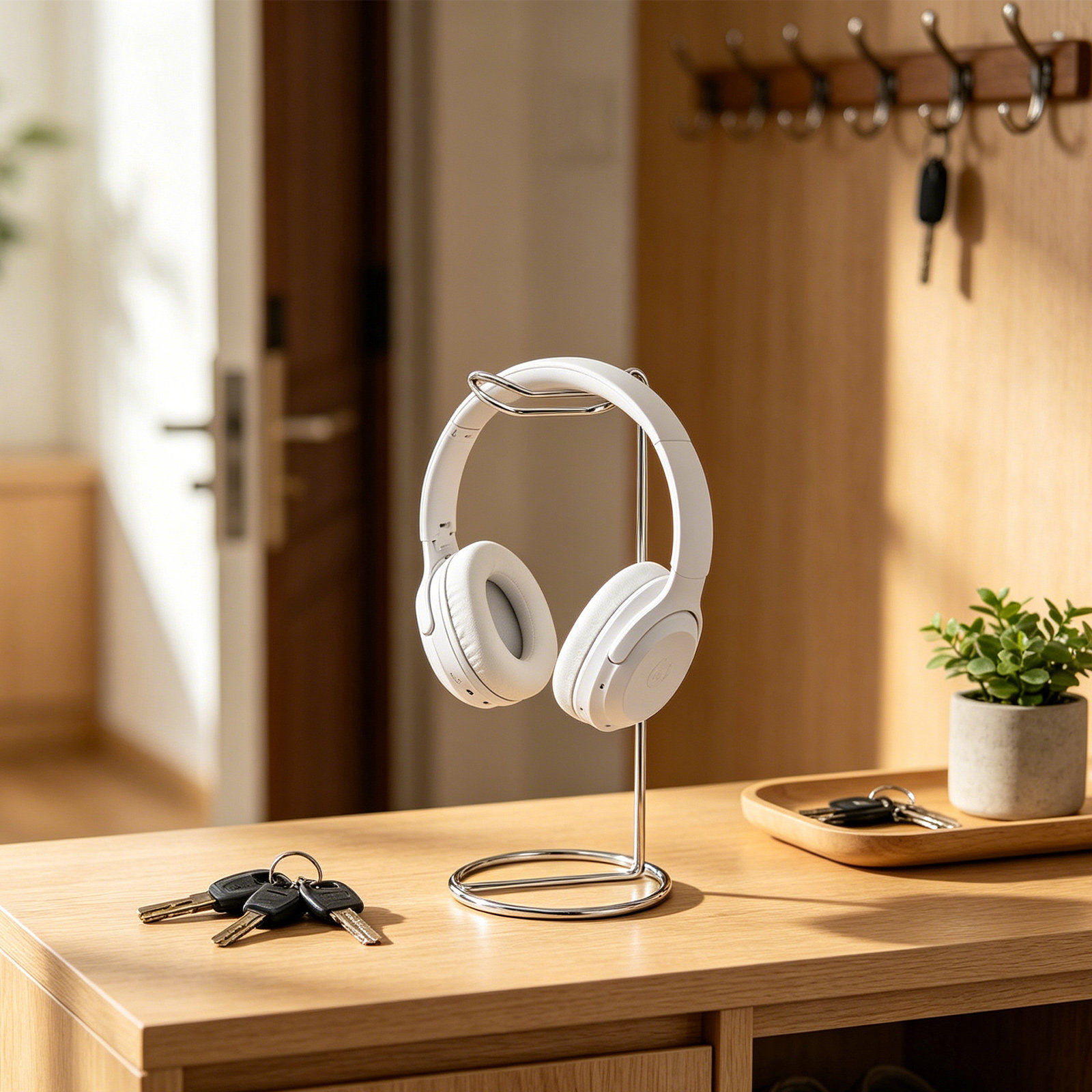 Stojak na słuchawki biurkowy,  – Headset Stand recenzja i cena