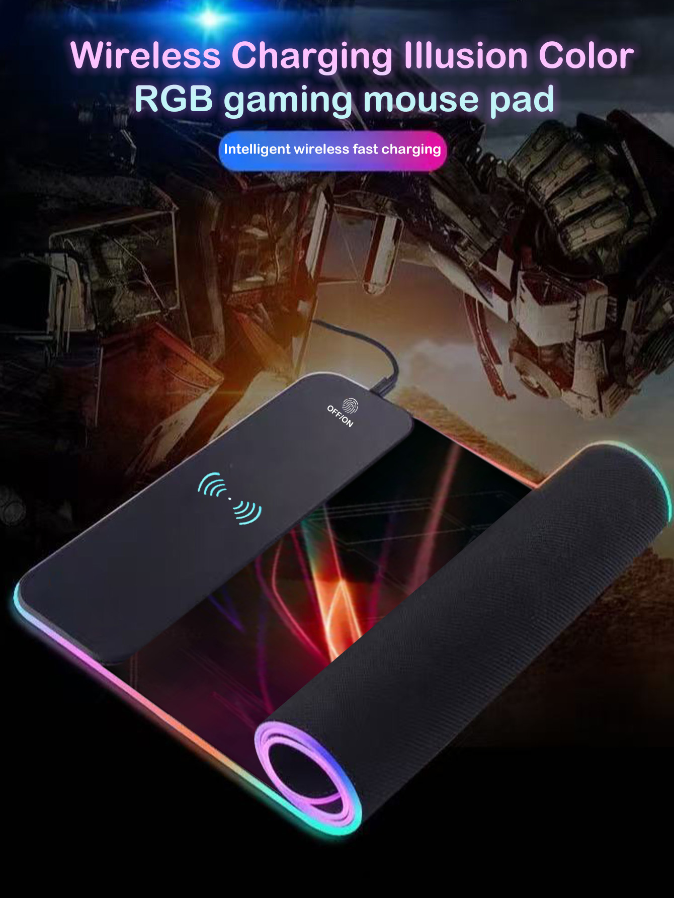 Podświetlana RGB wielofunkcyjn – Rgb Mousepad recenzja i cena