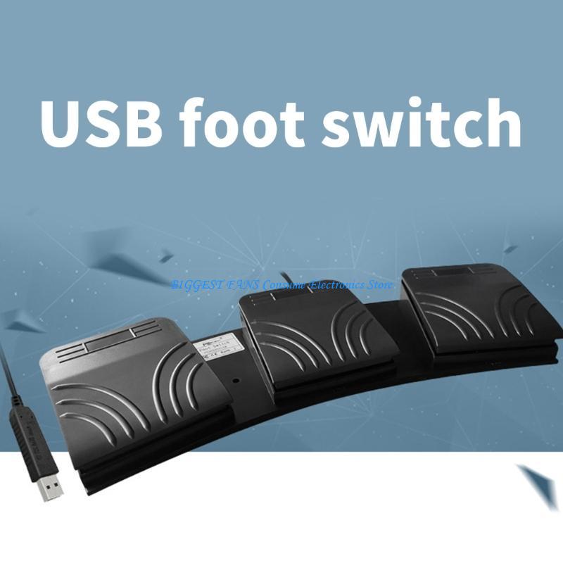 Pedał nożny USB z konfigurowal – Usb Foot Pedal Gaming recenzja i cena