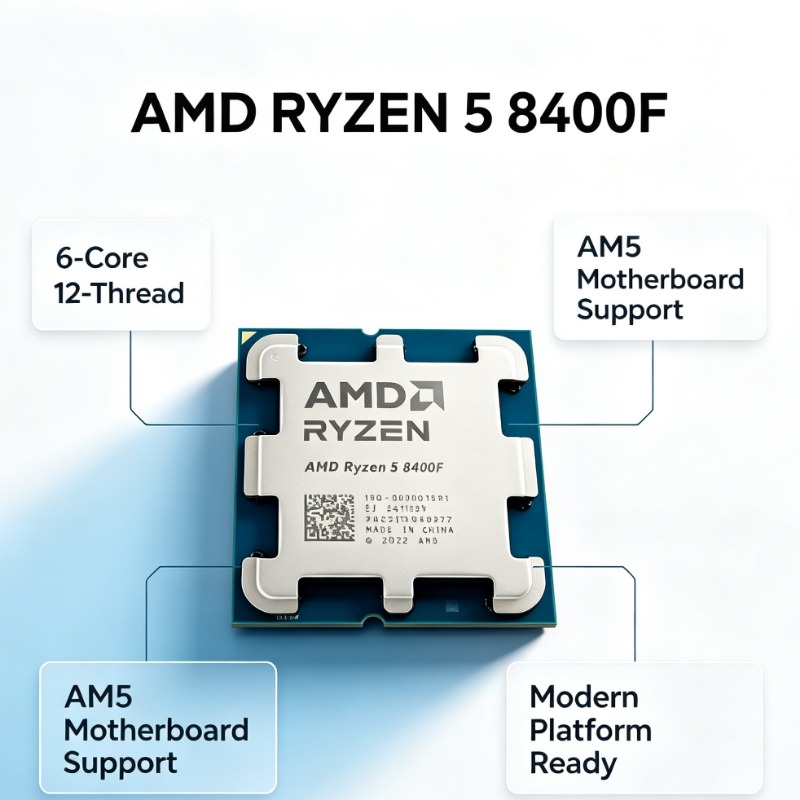 Procesor Ryzen 5 8400F AM5 Soc – Amd Cpu Ryzen 5 recenzja i cena
