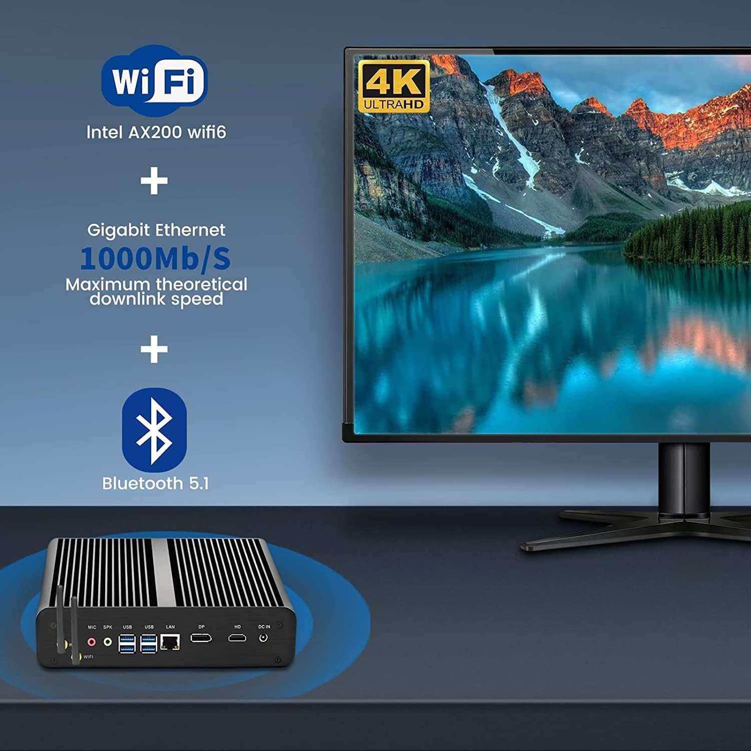 Bezgłośnikowy mini PC Partaker – Pc Gaming Intel Core I7 recenzja i cena