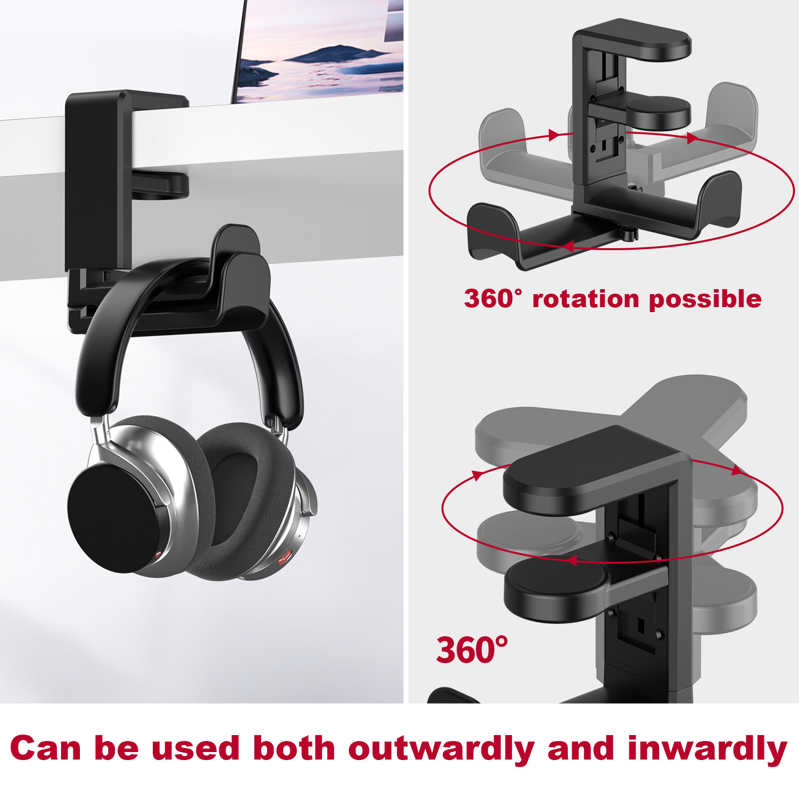 1 szt. Regulowany dwustronny s – Headset Stand recenzja i cena