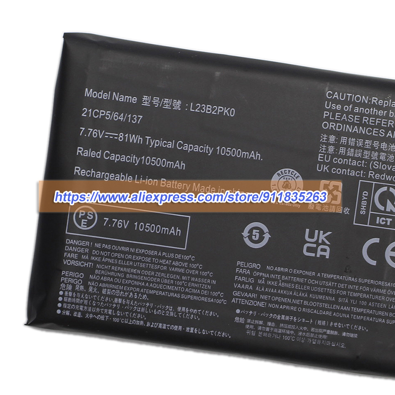 Nowa bateria L23B2PK0 7.76V 10 – Pc Gaming Lenovo Legion recenzja i cena