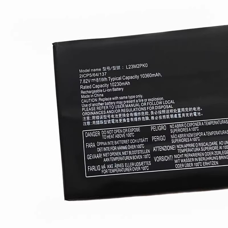 Nowa, wysokiej jakości bateria – Pc Gaming Lenovo Legion recenzja i cena