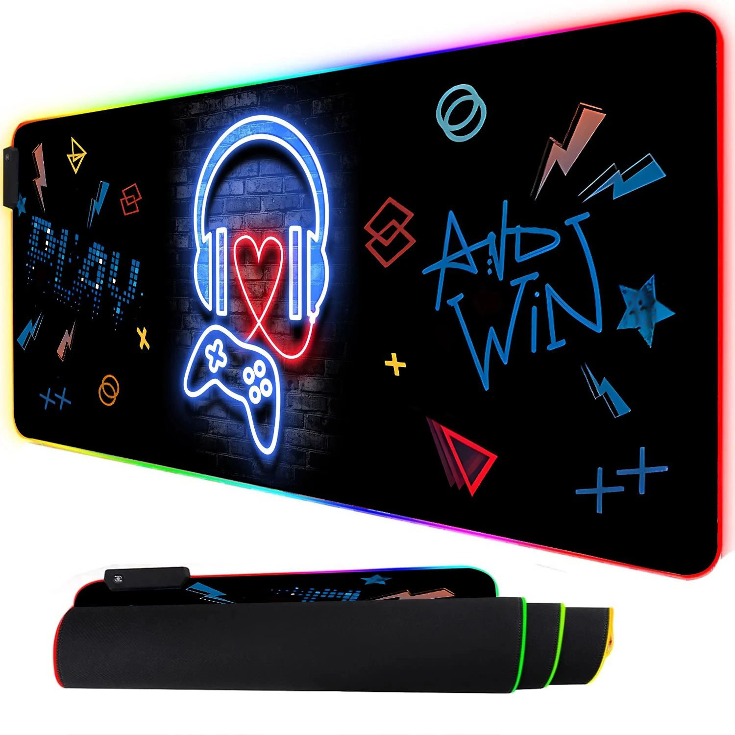 RGB Neonowy kontroler do gier  – Rgb Mousepad recenzja i cena