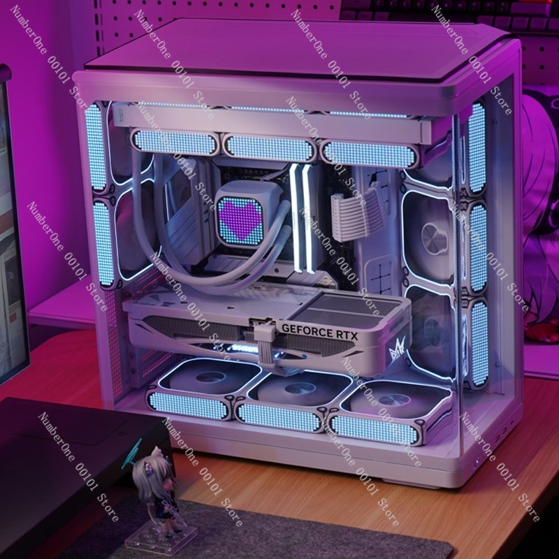 Zakrzywiona obudowa PC ze szkł – Pc Gaming Aquarium recenzja i cena