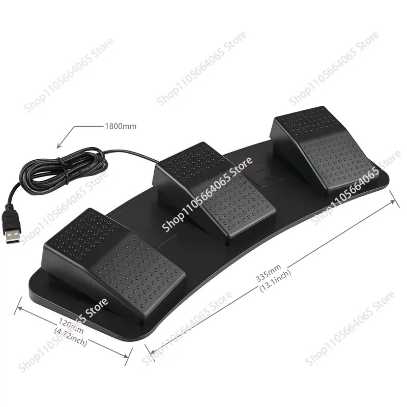 Programowalny przełącznik nożn – Usb Foot Pedal Gaming recenzja i cena